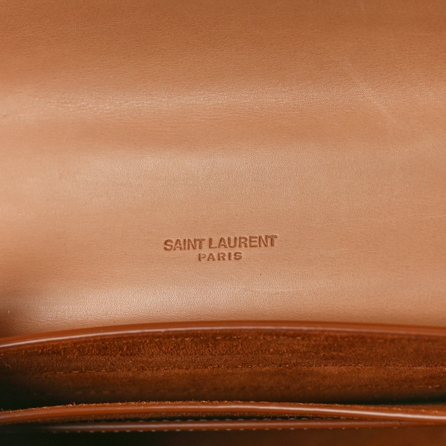 Saint Laurent Smooth Vintage Calfskin Small Kaia Satchel Brown Gold 6 of 10