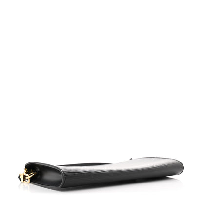 Louis Vuitton Epi Pochette Accessories 24 Black 4 of 9