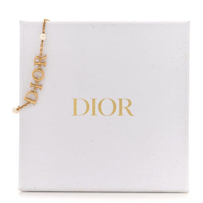 Christian Dior Metal Pearl Dio(r)evolution Bracelet Gold 6 of 6