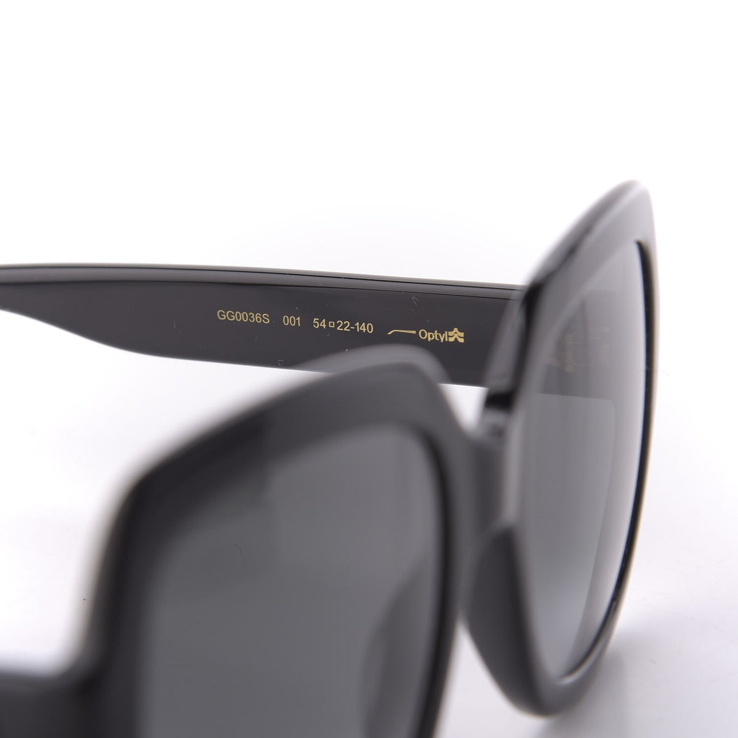 Oversized Square GG0036S Sunglasses Black