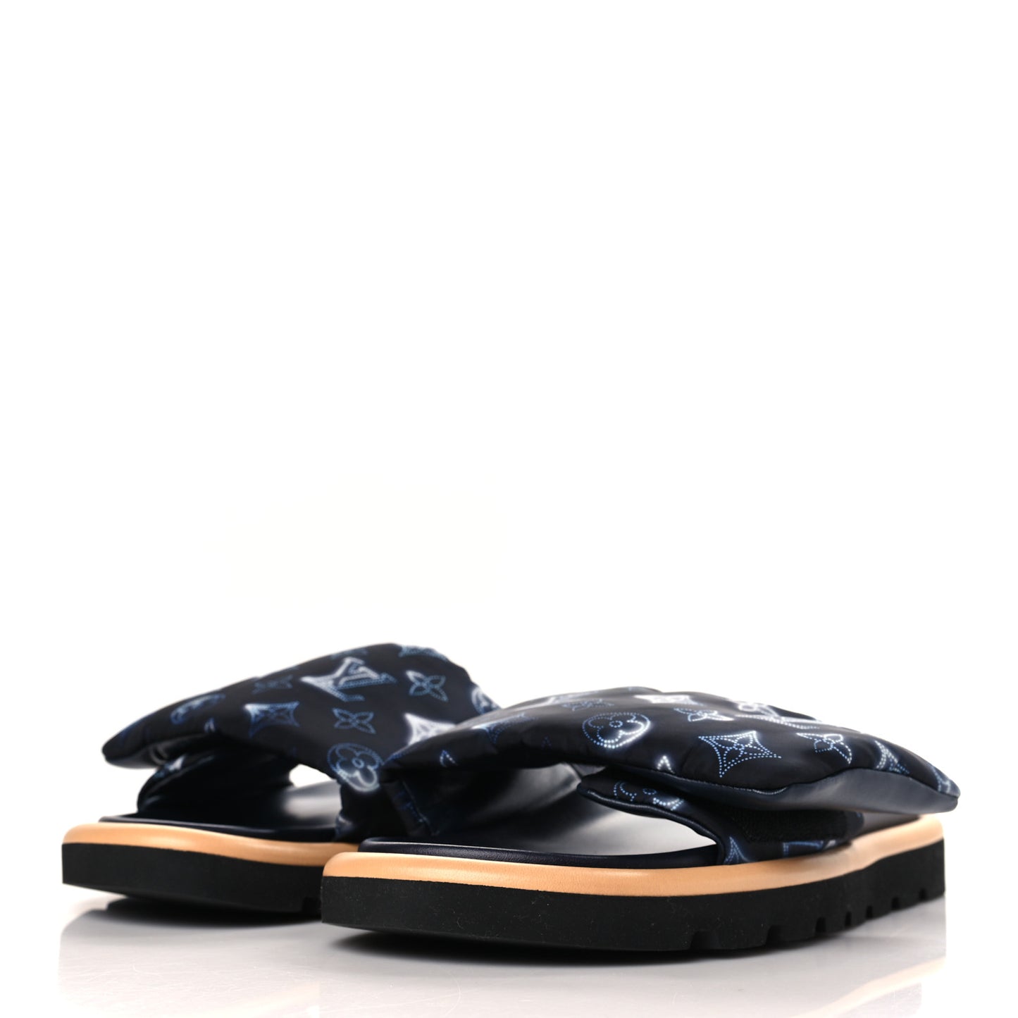 Calfskin Womens Chypre Sandals 40.5 Black