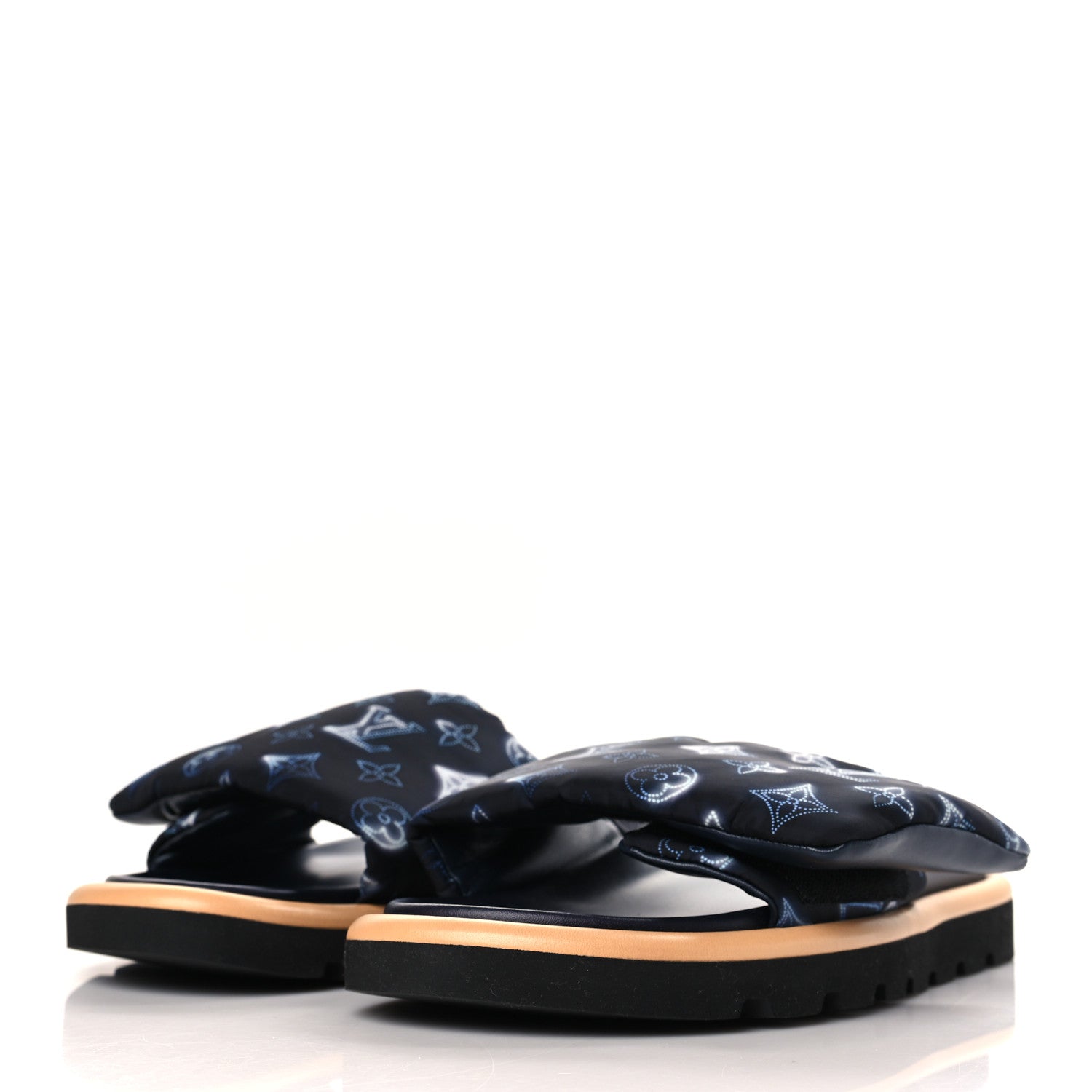 Hermes Calfskin Womens Chypre Sandals 40.5 Black 6 of 17