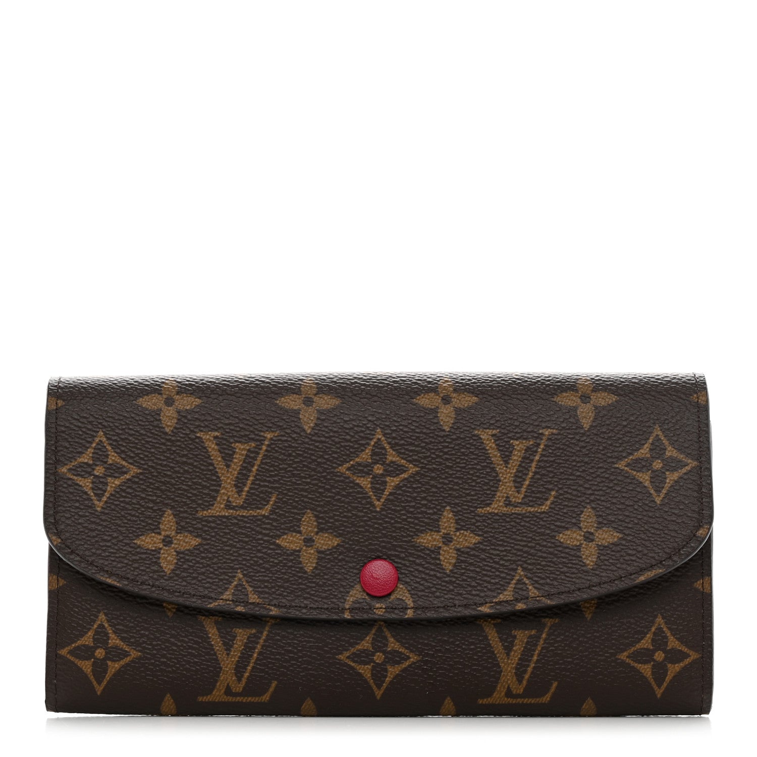 Louis Vuitton LOUIS VUITTON Monogram Emilie Wallet Fuchsia 1 of 7