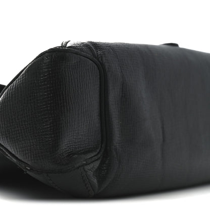 Gucci Calfskin Horsebit Flap Bag Black 9 of 10