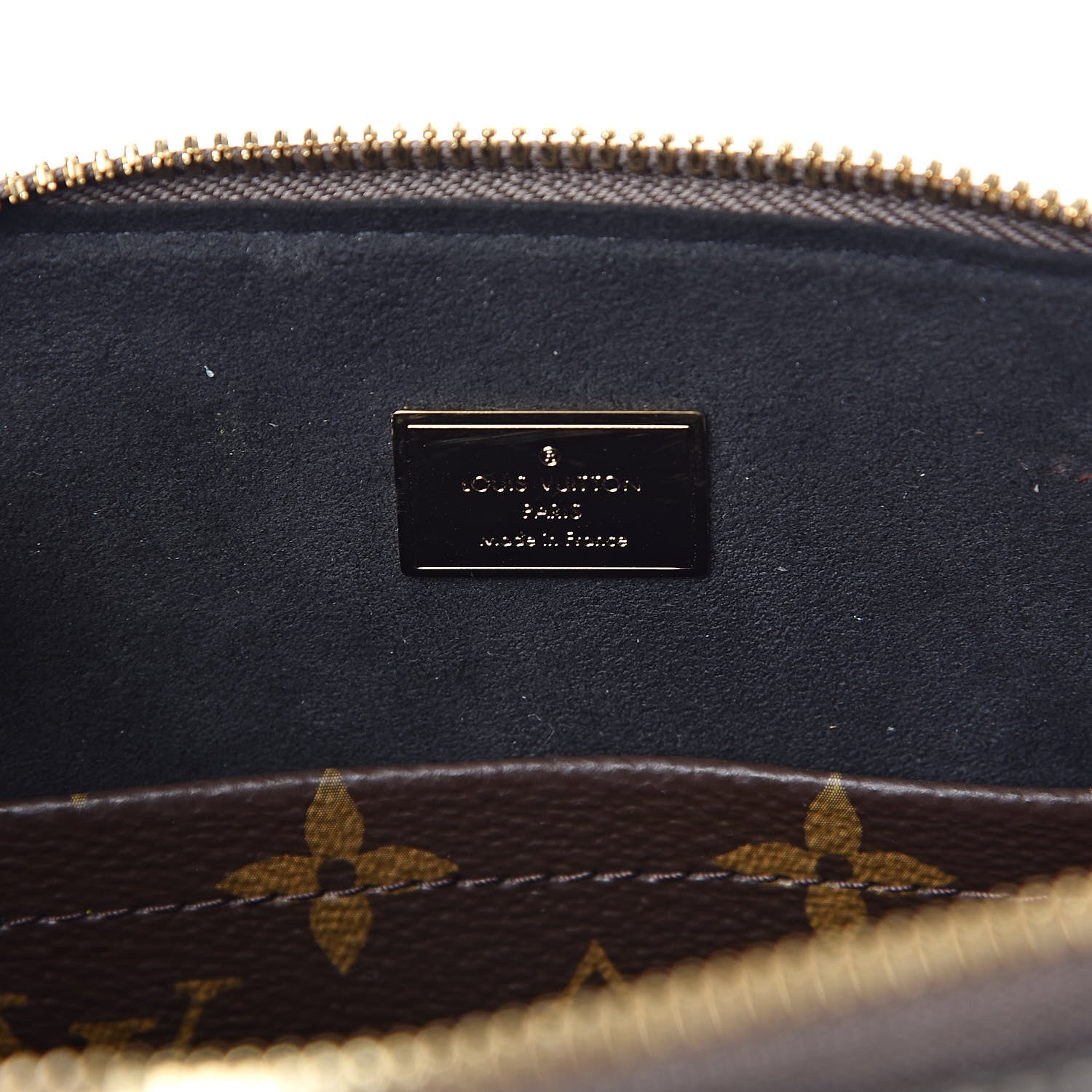 Louis Vuitton Vernis Epi Monogram Alma BB Champagne Metallise 6 of 8