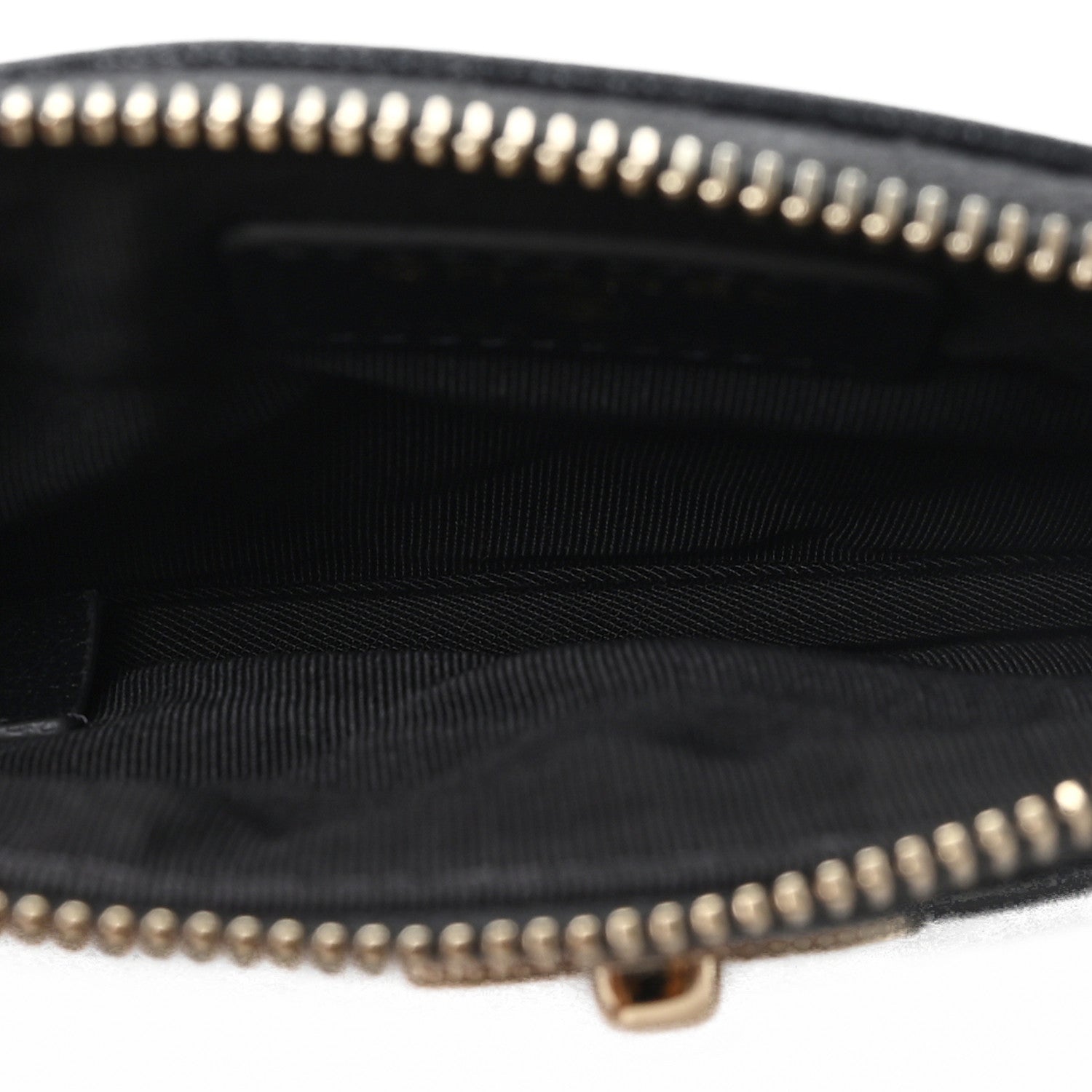 Chanel Caviar Quilted Small Vintage Mademoiselle Cosmetic Case Black 5 of 8
