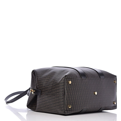 Saint Laurent Toile Classic Monogram Hold-All Duffle Black 5 of 12