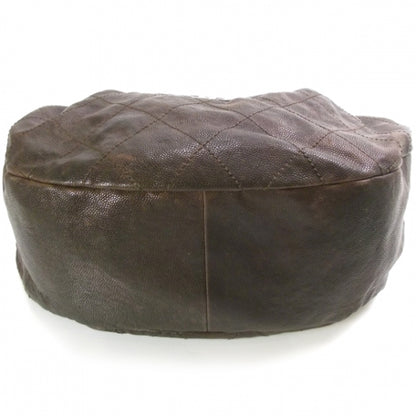 Chanel Caviar Outdoor Ligne Hobo Brown 4 of 12