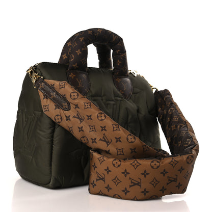 Louis Vuitton Econyl Mini Monogram Pillow Speedy Bandouliere 25 Khaki 3 of 8