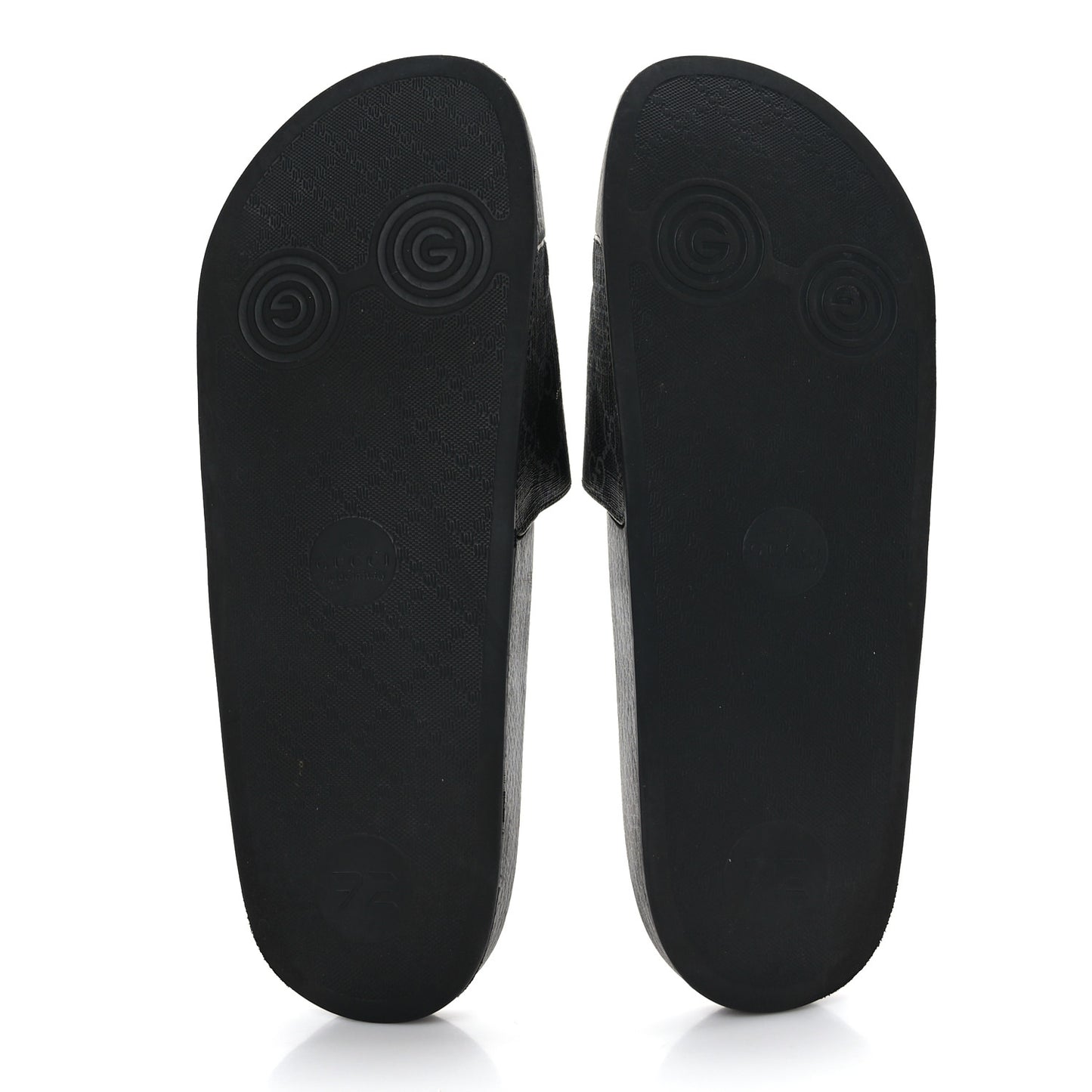 GG Supreme Monogram Tigers Mens Slide Sandals 10 Black Multicolor