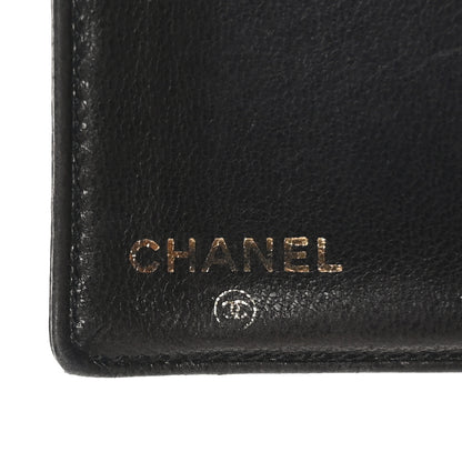 Chanel Caviar Timeless CC Compact French Wallet Black 6 of 9