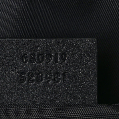 Gucci Canvas Web Slim Belt Bag Black 7 of 10