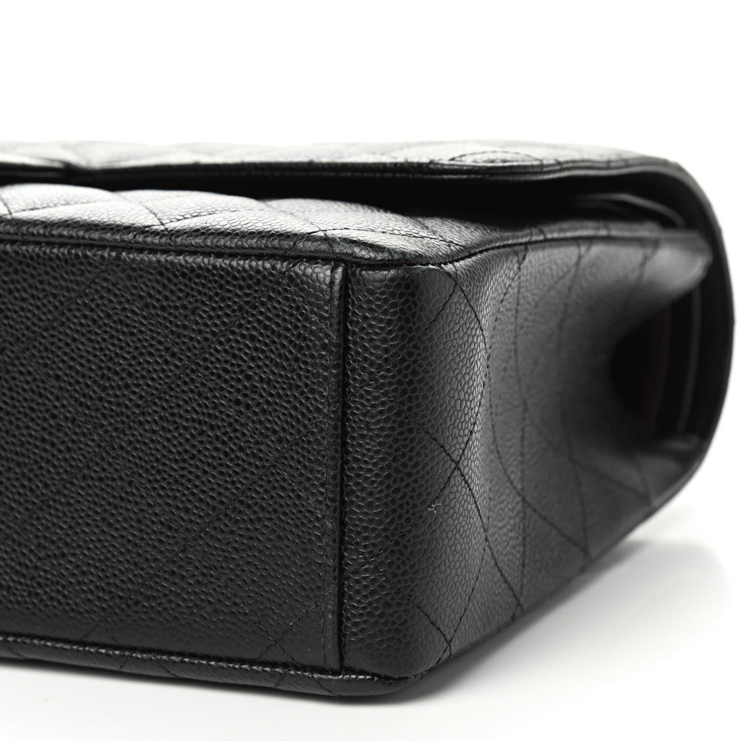 Chanel Caviar Quilted Maxi Double Flap Black 7 of 10