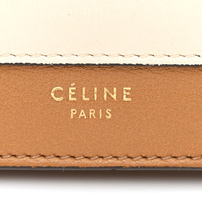 Celine Liege Calfskin Pocket Tri-Fold Multifunction Envelope Flap Wallet Navy Multicolor 7 of 11