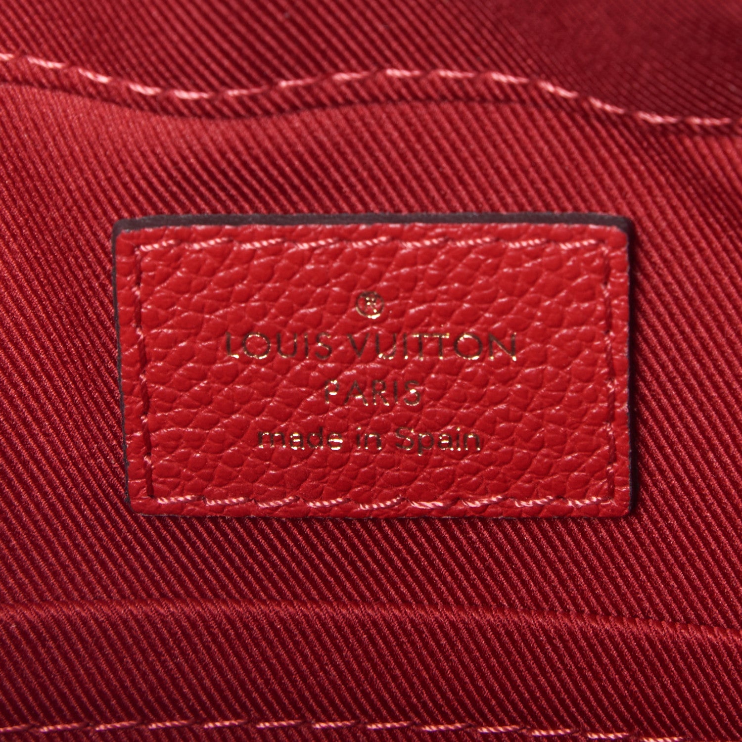 Louis Vuitton Empreinte Saintonge Scarlet 8 of 8
