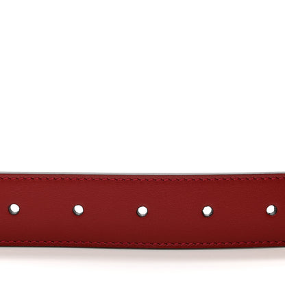 Gucci Plutone Calfskin Double G 30mm Belt 75 30 Rosso 4 of 4