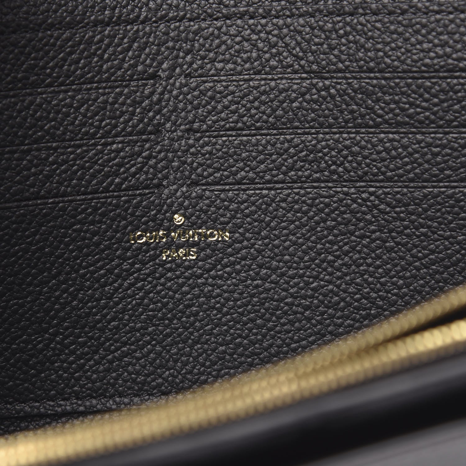 Louis Vuitton Empreinte Vavin Chain Wallet Black 6 of 8