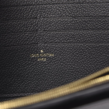 Louis Vuitton Empreinte Vavin Chain Wallet Black 6 of 8