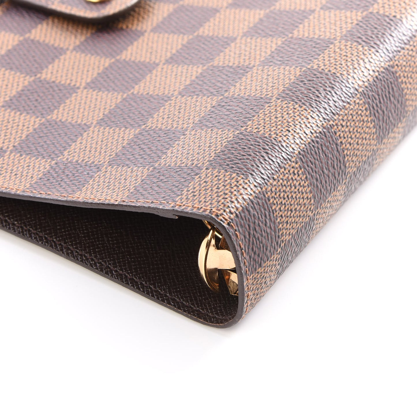 Damier Ebene Medium Ring Agenda Cover