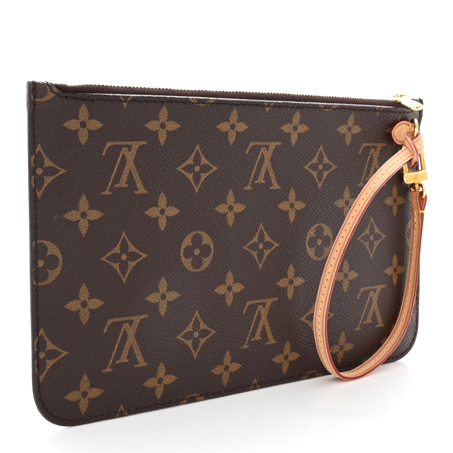 LOUIS VUITTON Monogram Neverfull MM GM Pochette Pivoine