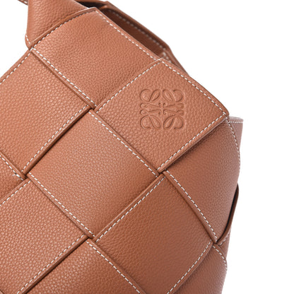 Loewe Soft Grained Calfskin Woven Basket Bag Tan 10 of 10