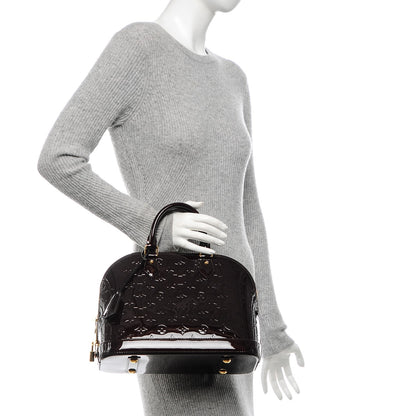 Louis Vuitton Vernis Alma PM Amarante 2 of 6
