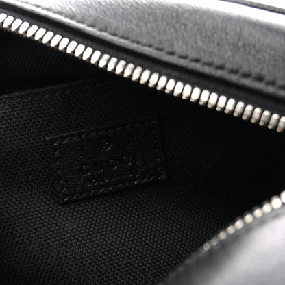 Gucci Sakai Be Green Calfskin Diagonal Stitched Mini Blondie Shoulder Bag Black 6 of 13