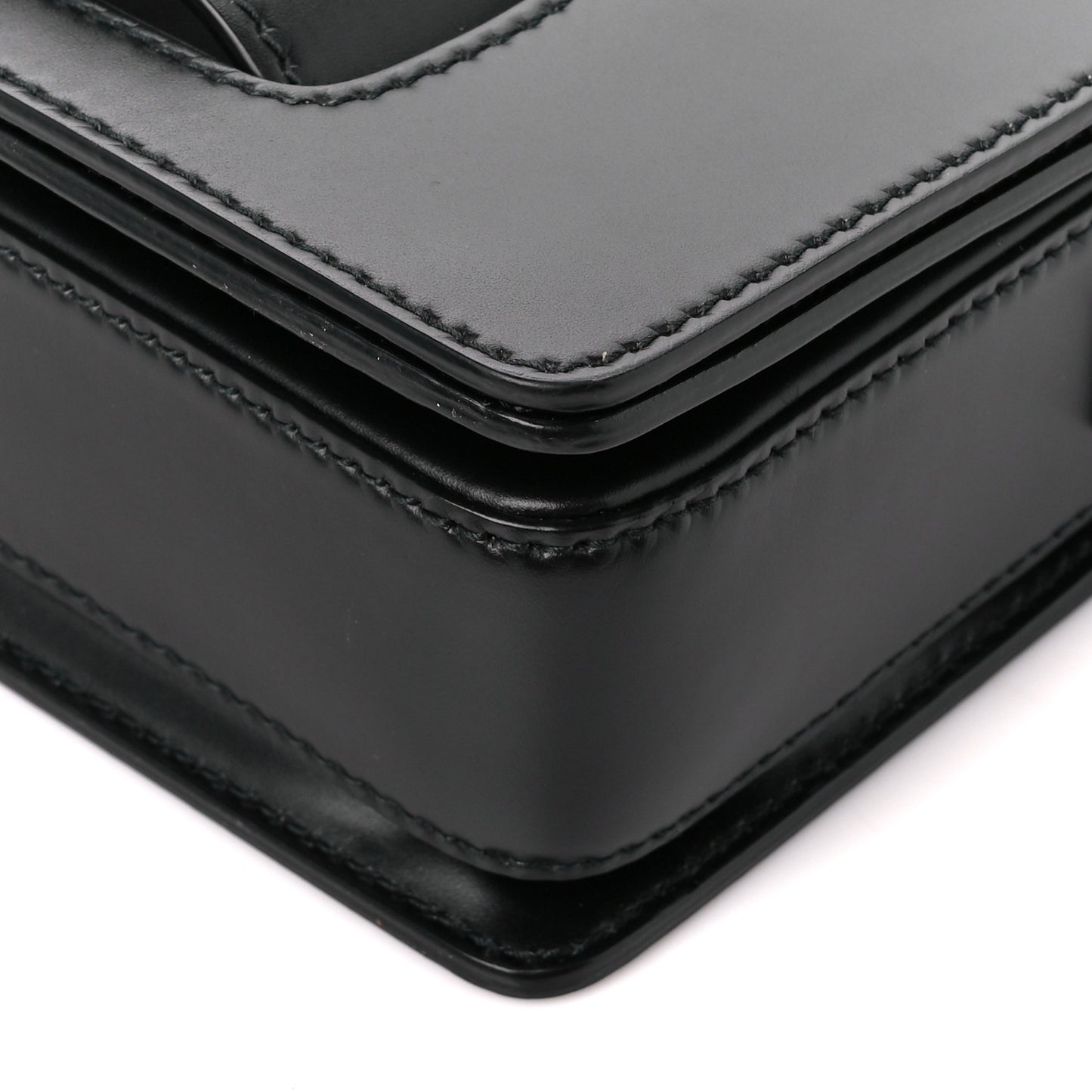 Smooth Calfskin Dio(r)evolution Flap Bag Black