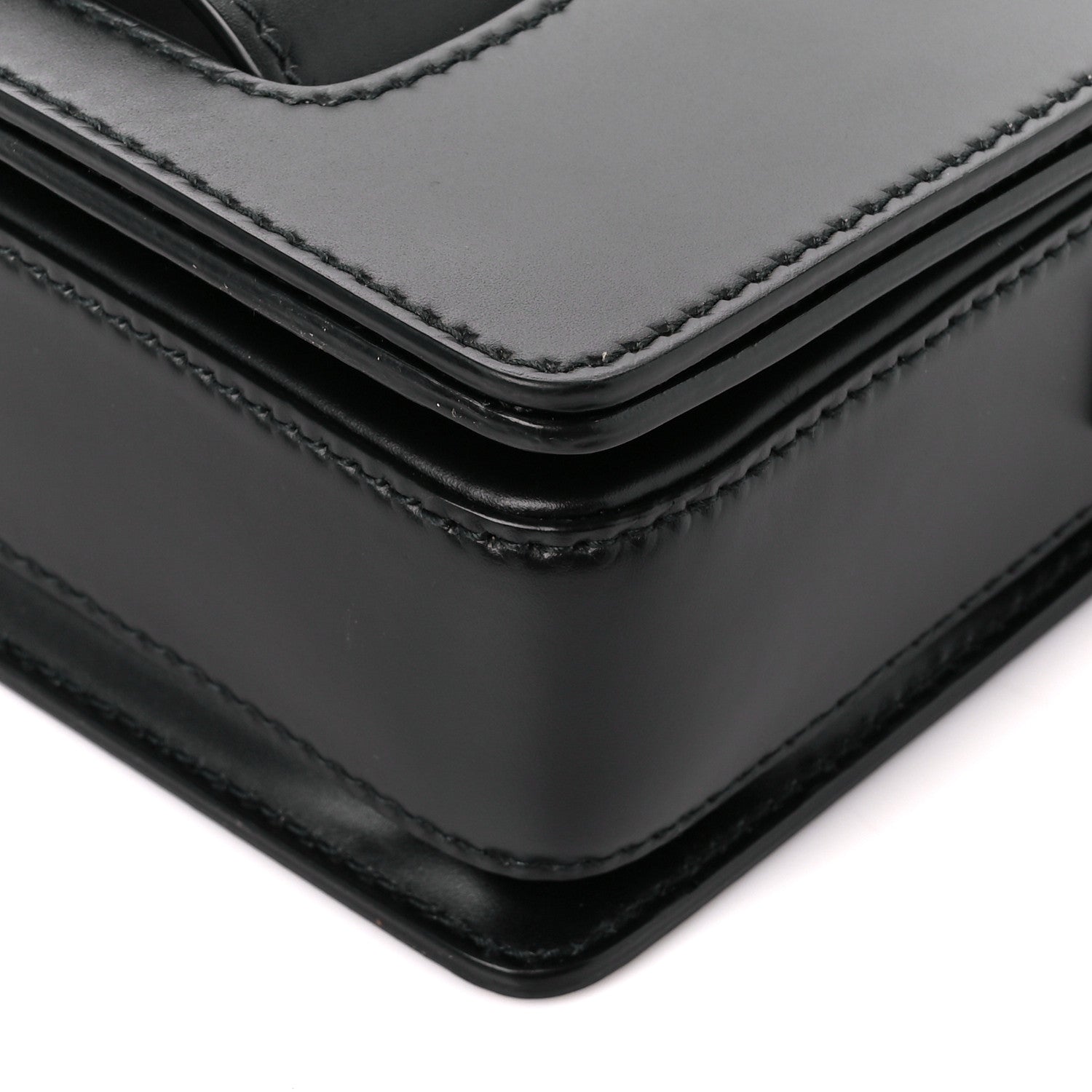 Christian Dior Smooth Calfskin Dio(r)evolution Flap Bag Black 12 of 13