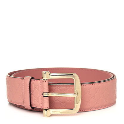 Gucci Soft Microguccissima Margaux Calfskin Belt 90 36 Soft Pink 1 of 4