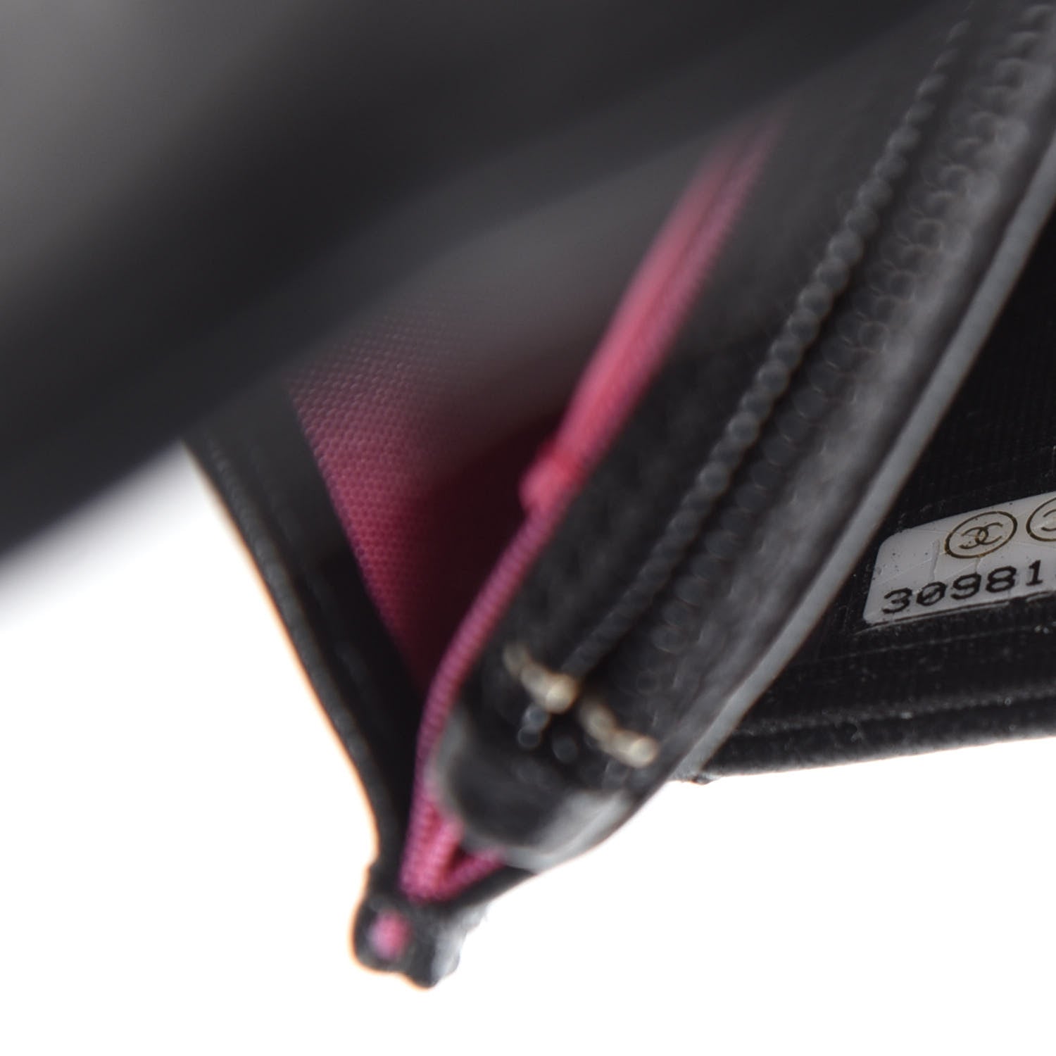 Chanel Goatskin Quilted Timeless CC Wallet On Chain WOC Black 10 of 12