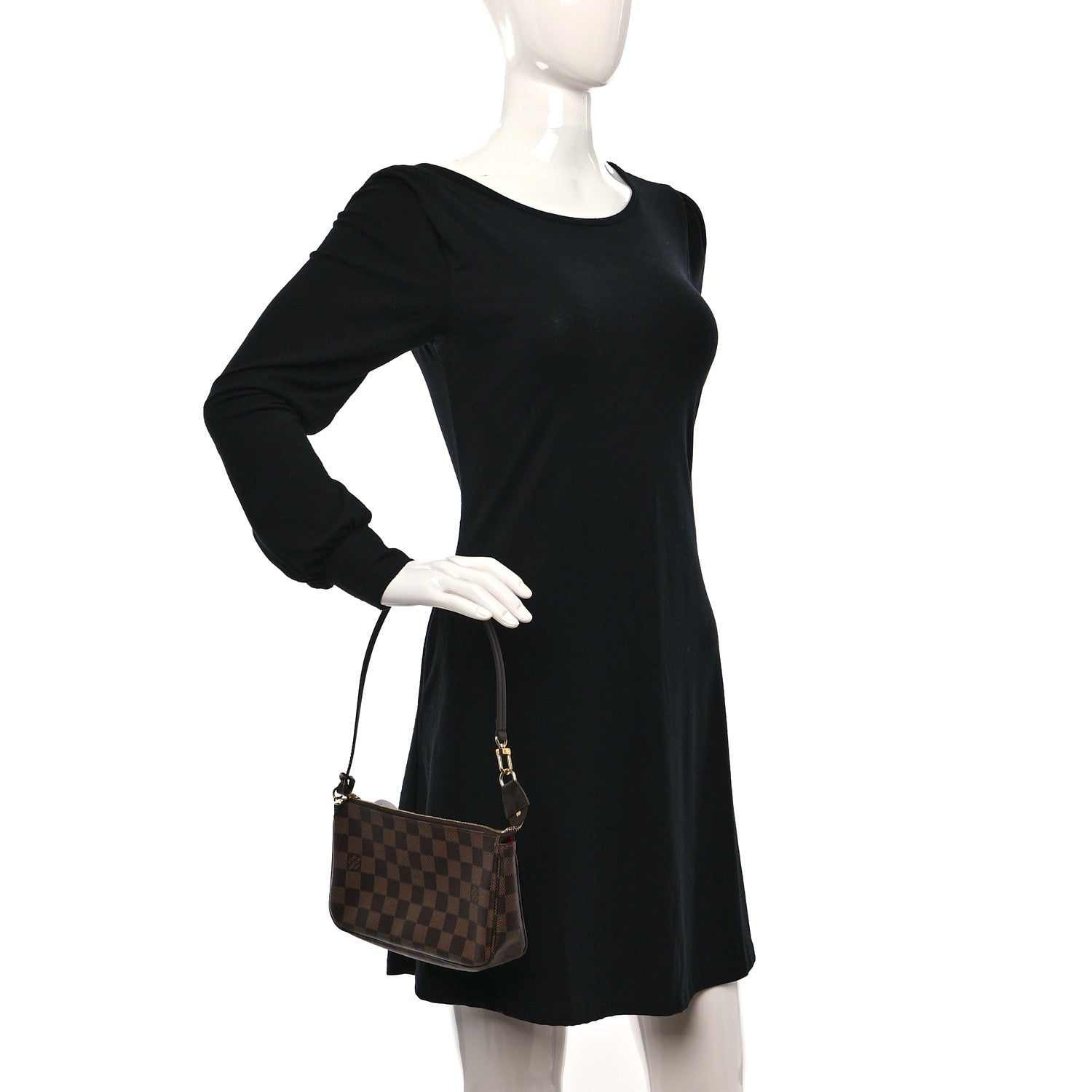 Louis Vuitton Damier Ebene Pochette Accessories NM 3 of 9