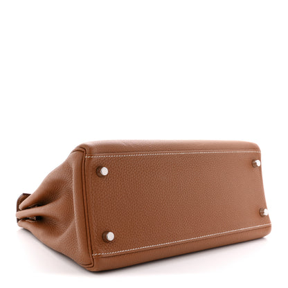 Hermes Togo Kelly Retourne 28 Gold 4 of 11