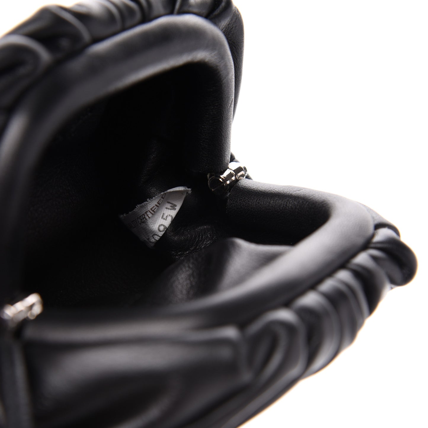 Butter Calfskin Coin Purse Black