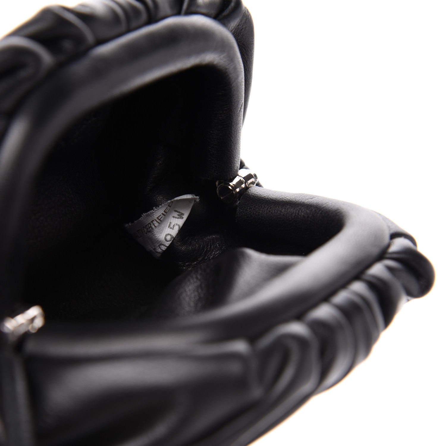 Bottega Veneta Butter Calfskin Coin Purse Black 7 of 11