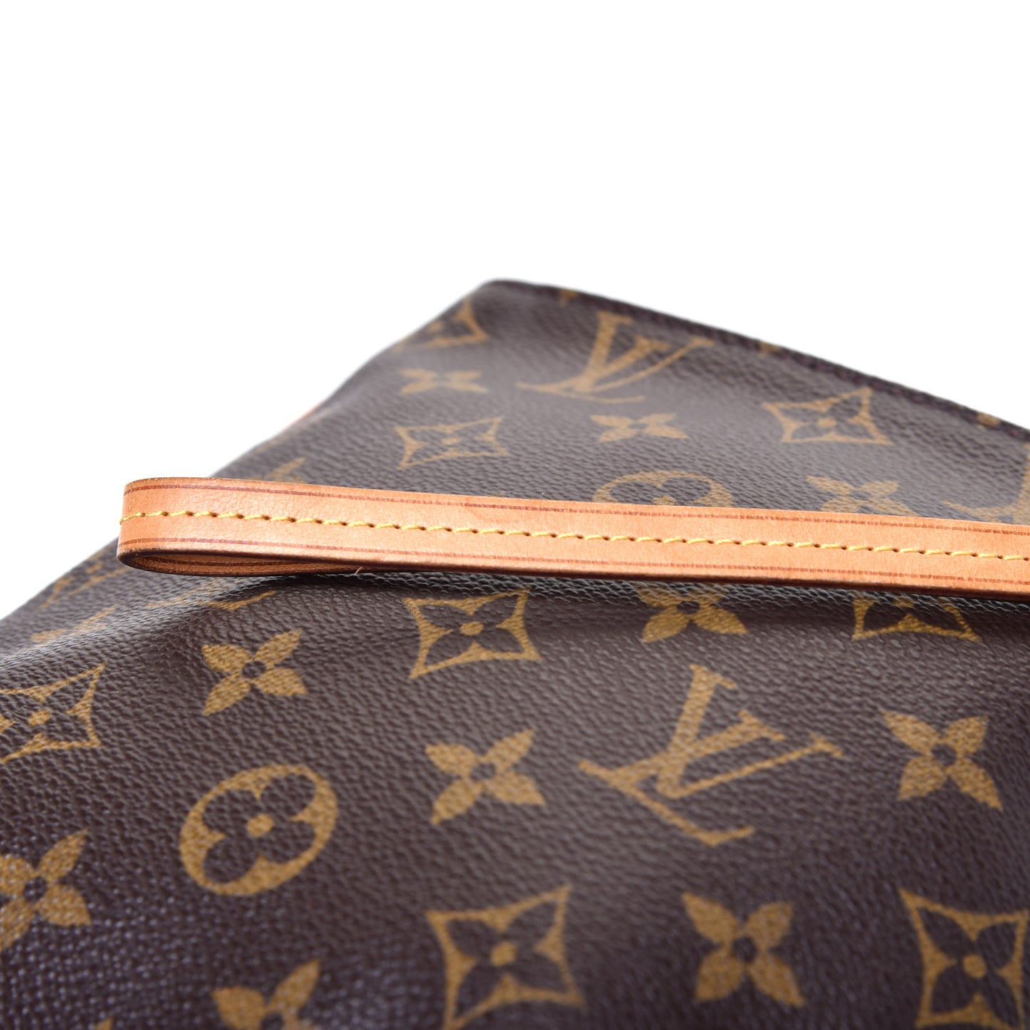 Monogram Partition Wristlet