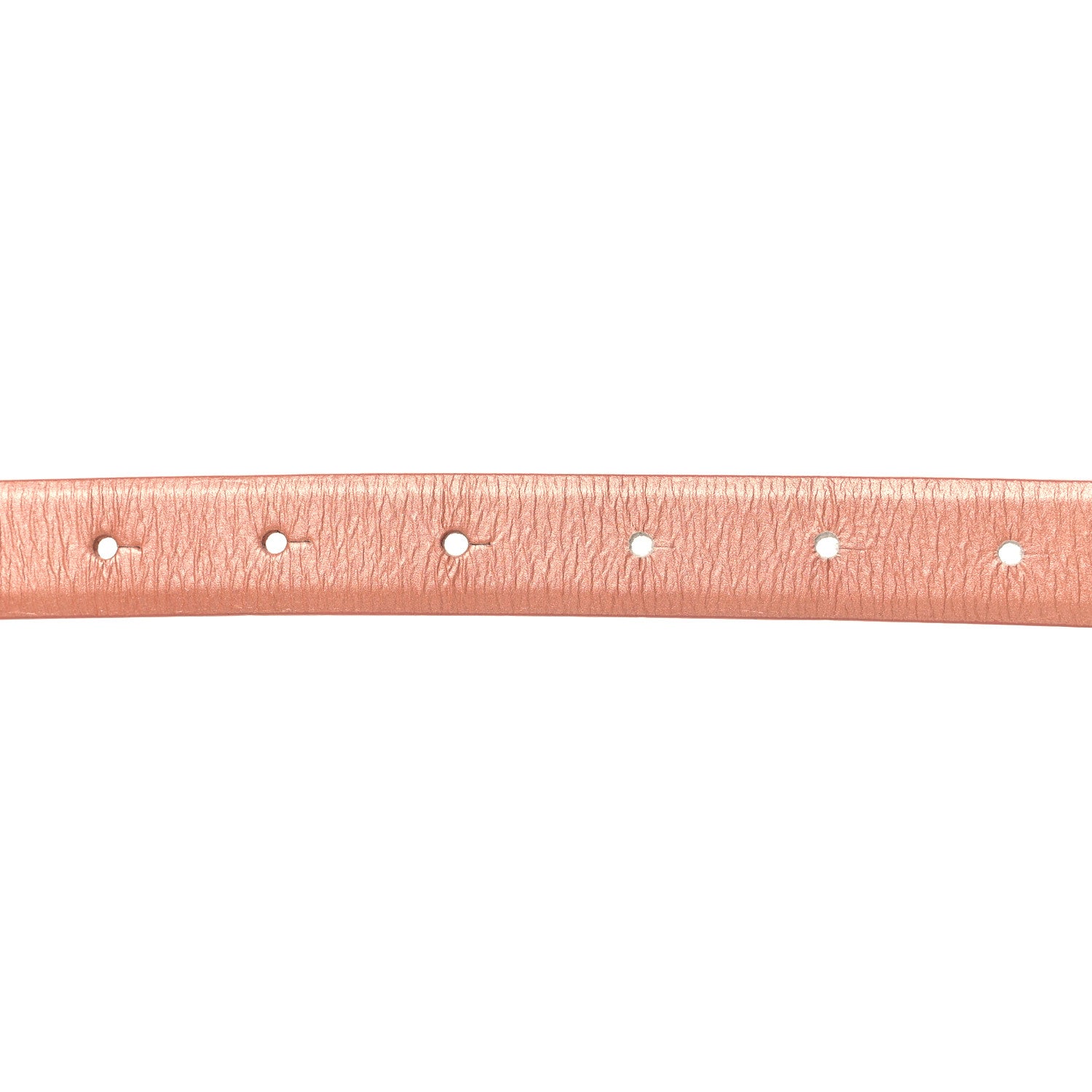 Chanel Metallic Calfskin Crystal Pearl Vendome CC Belt 80 32 Rose 3 of 5