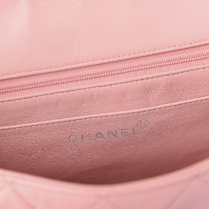 Chanel Lambskin Quilted Small Single Flap Pink 8 of 10