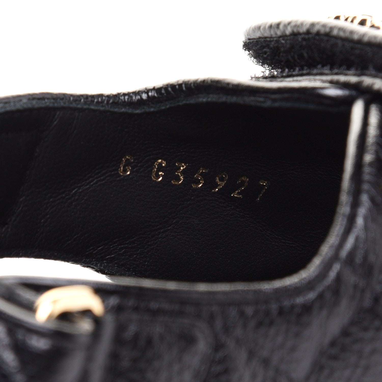 Chanel Grained Calfskin Velcro Dad Sandals 36 Black 9 of 10