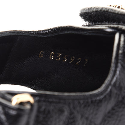 Chanel Grained Calfskin Velcro Dad Sandals 36 Black 9 of 10