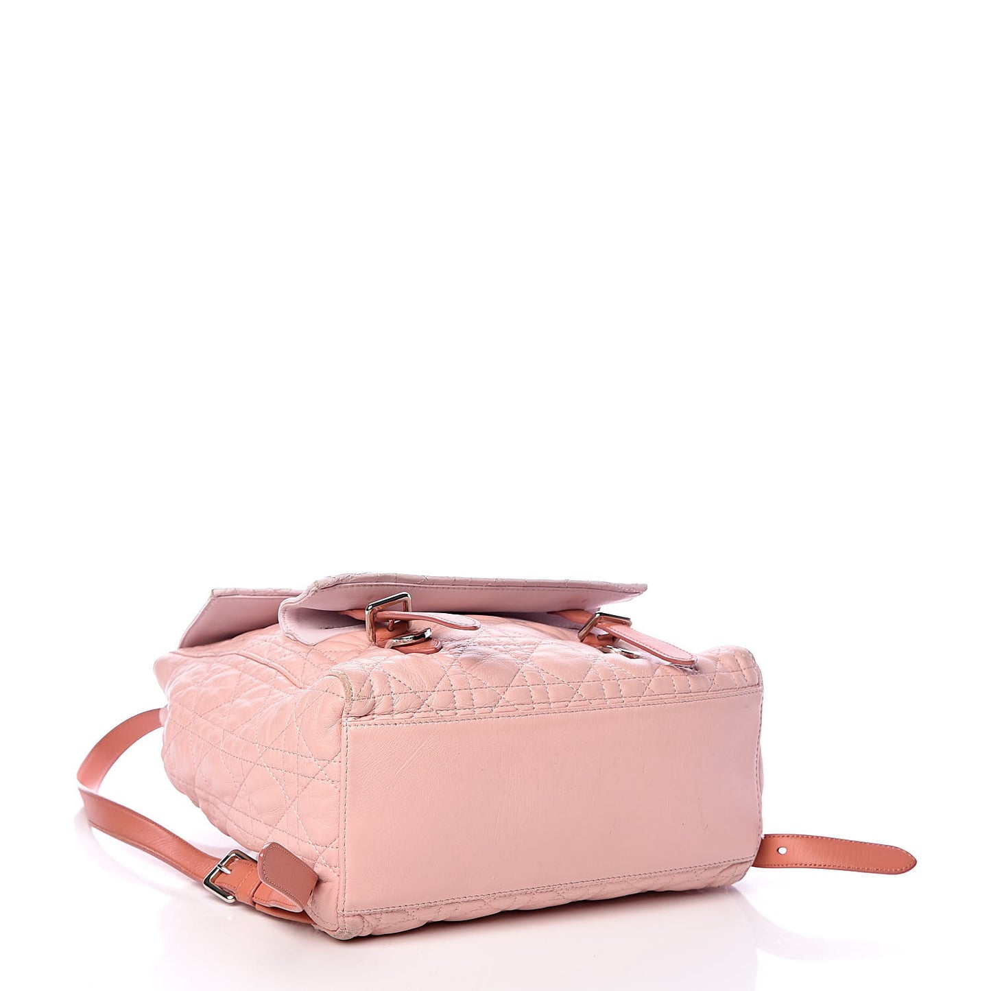 Lambskin Cannage Large Stardust Backpack Pink