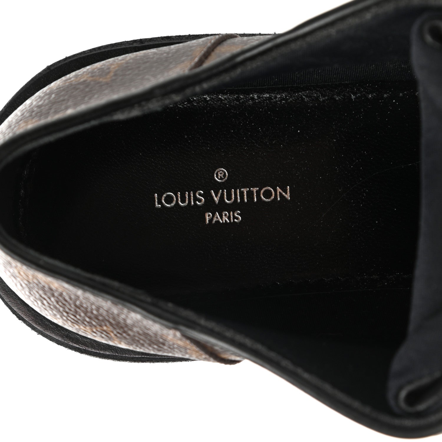 Louis Vuitton Monogram Calfskin Beaubourg Platform Derby Shoes 38 Brown 8 of 8