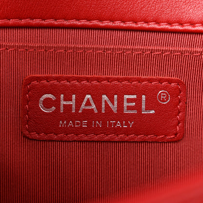 Chanel Calfskin Quilted Small Boy Flap Red 6 of 10