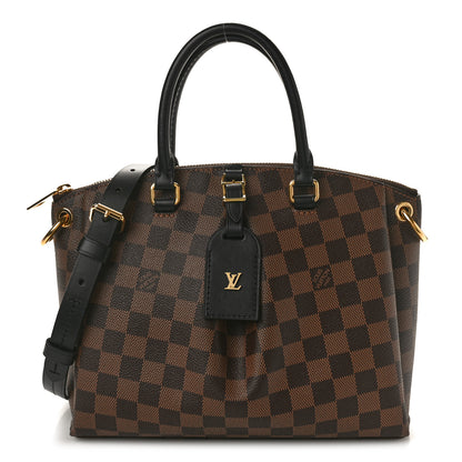 Louis Vuitton Damier Ebene Odeon Tote PM Black 1 of 9