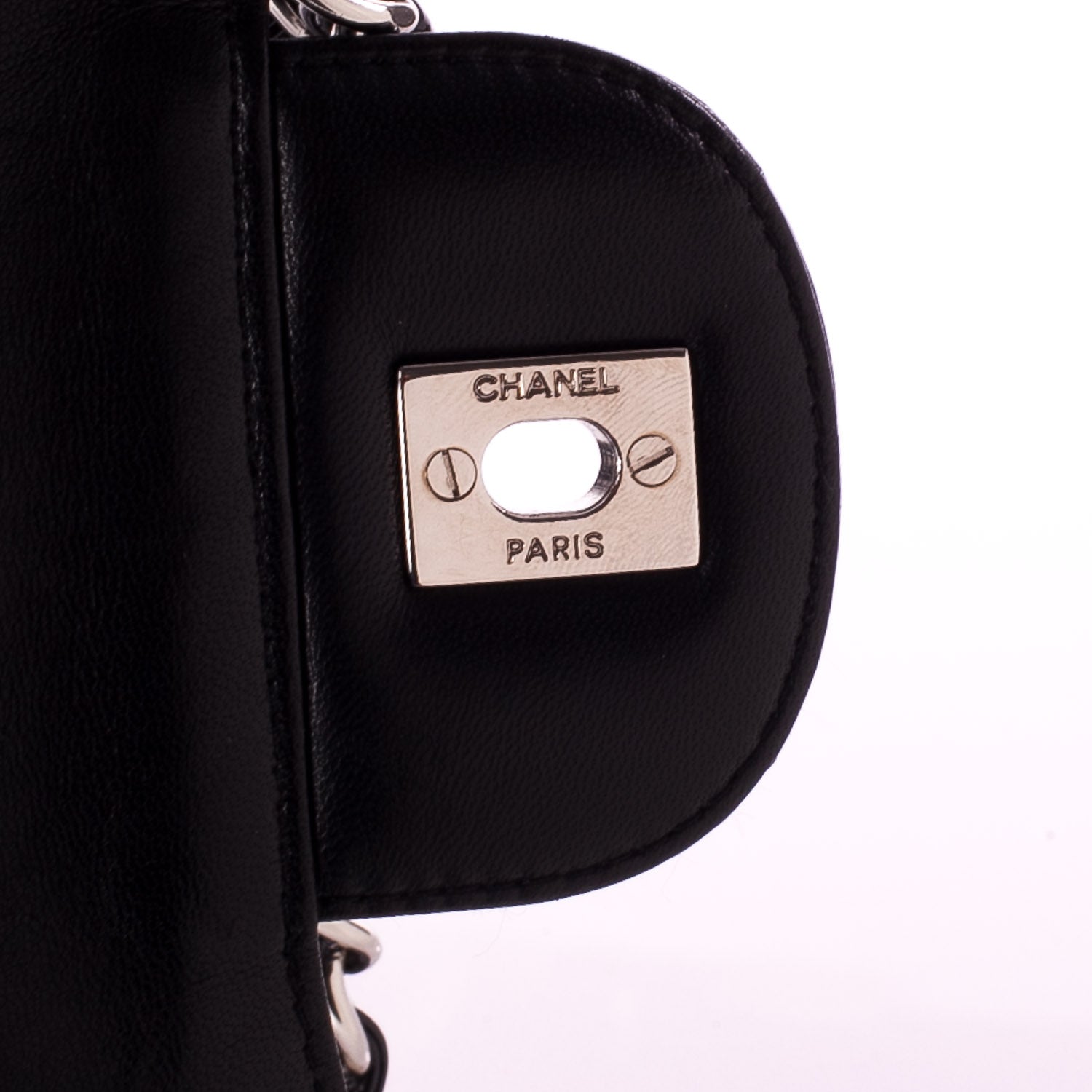 Chanel Distressed Patent Jumbo Single Flap Black 7 of 10