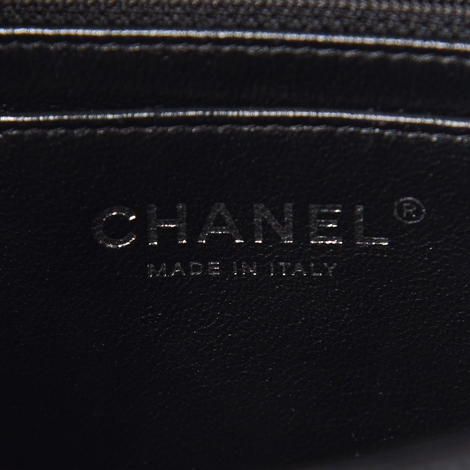 Chanel Metallic Caviar Quilted Mini Rectangular Flap Black 6 of 11