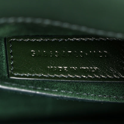 Saint Laurent Calfskin Medium Monogram Sunset New Vert Fonce 7 of 12