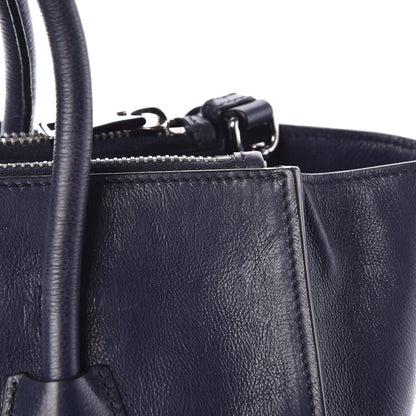 Prada Glace Calf Twin Pocket Tote Baltico 14 of 16