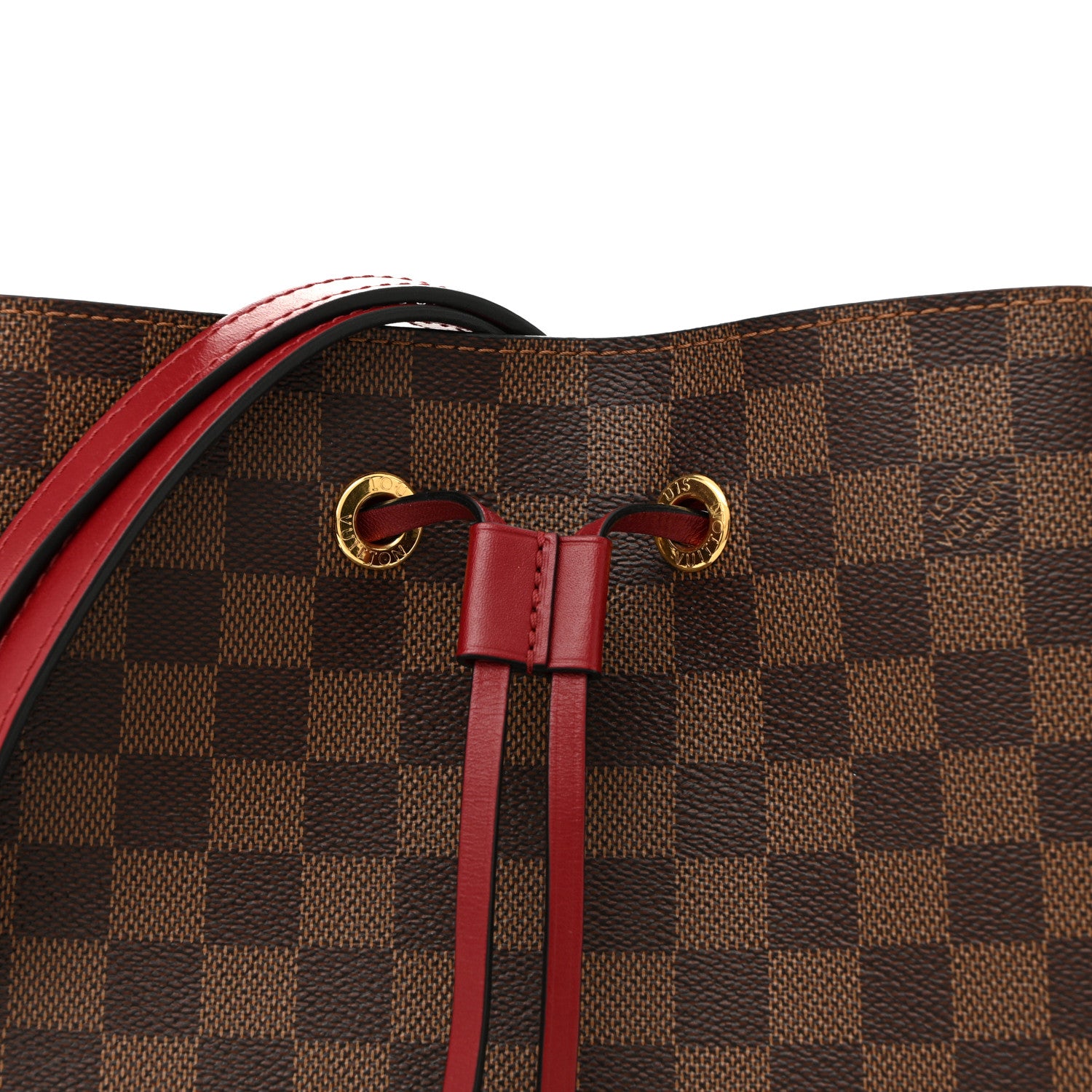 Louis Vuitton Damier Ebene Neonoe MM Cherry Berry 7 of 10