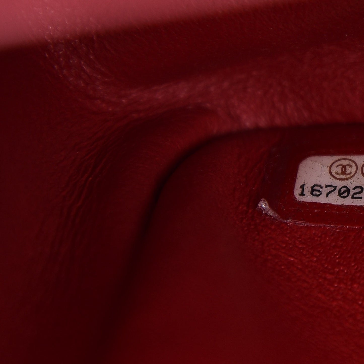 Caviar Quilted Jumbo Double Flap Red